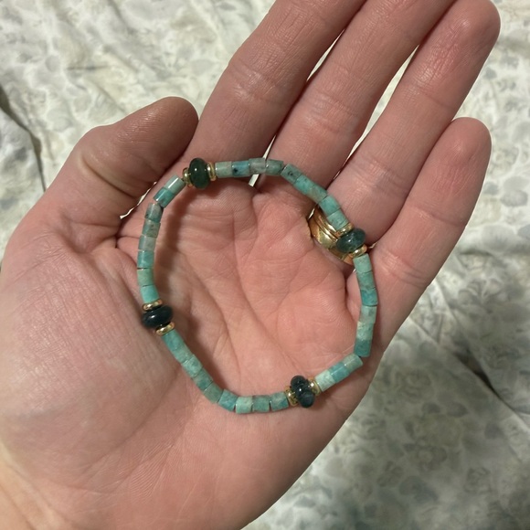 Kendra Scott Insley Turquoise Beaded Necklace Set - Picture 5 of 6